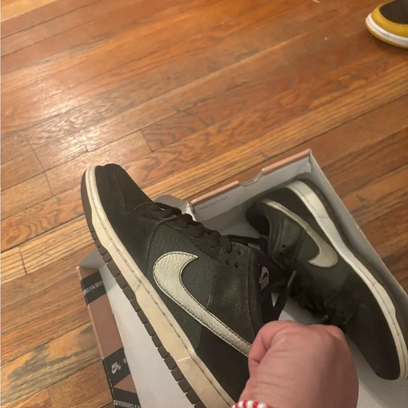 Nike Dunk Low Pro SB Shoes SQ/MTLLC ZNC-
WHITE- GM - Picture 4 of 7